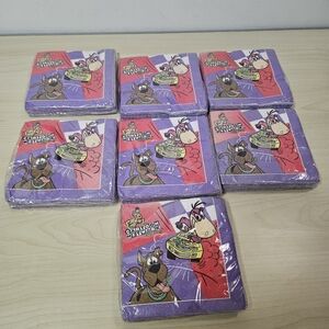 VTG NOS Lot (7) Cartoon Network Wacky Racing DesignWare Party Napkins 16ct